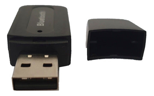 Adaptador Receptor Bluetooth Usb P2 Musica Carro Som Spotify