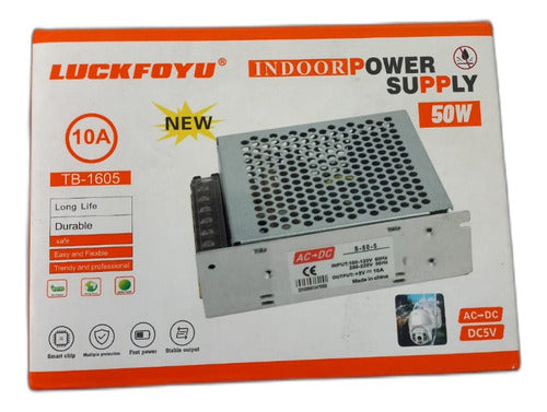 Fonte Chaveada 5v 10a 50w Luckfoyu Tb-1605 Bivolt Colmeia