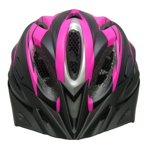 Capacete Ciclismo Absolute Nero Com Pisca Led Bike Mtb Speed