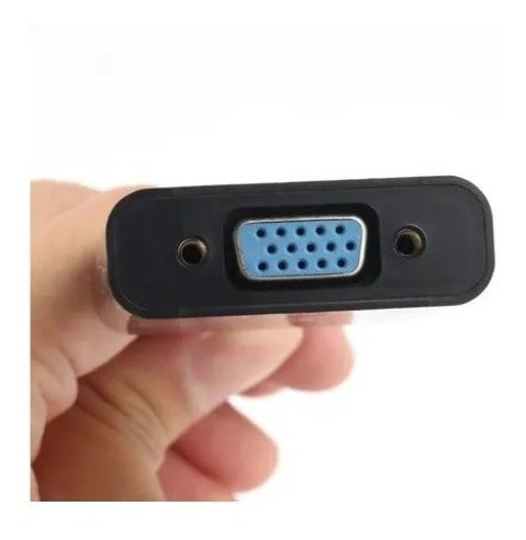 Cabo Adaptador Conversor Hdmi Para Vga Com Audio Pc Xbox Ps3