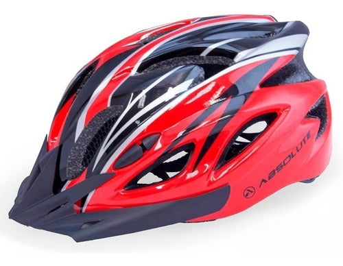 Capacete Ciclismo Absolute Nero Com Led Sinalizador M 52-57