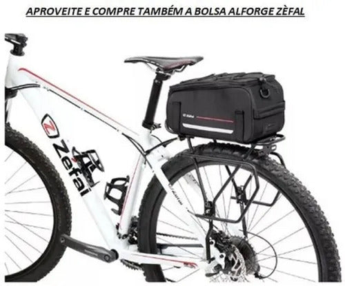 Bagageiro Garupa Bike Traseiro Aluminio Alforge Disco Canote