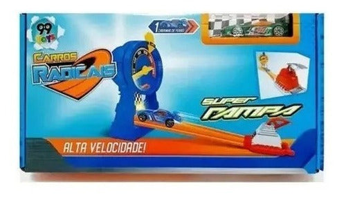 Brinquedo Pista Super Rampa Carros Radicais Track