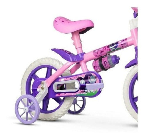 Bicicleta Infantil Nathor Aro 12 Menina Cat De 3 A 5 Anos