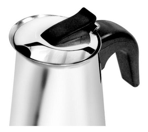 Cafeteira Italiana De Inox 2 Xícaras 100ml