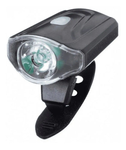 Farol Bike Usb Super Led Absolute Jy-7043 Suporte E Cabos