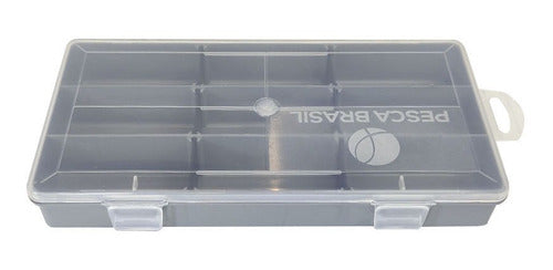 Estojo De Pesca Para Anzois Chumbos E Pequenos Acessórios