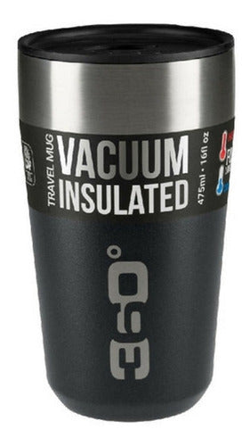 Caneca Térmica Sea To Summit Travel Mug 475Ml - Preta