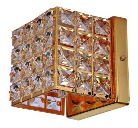 Lustre Arandela de Cristal Luxor Dourado iii AR3312-2.000