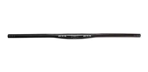 Guidão Mtb Flat Alumínio 31.8x760mm 9º Triple Butted Preto