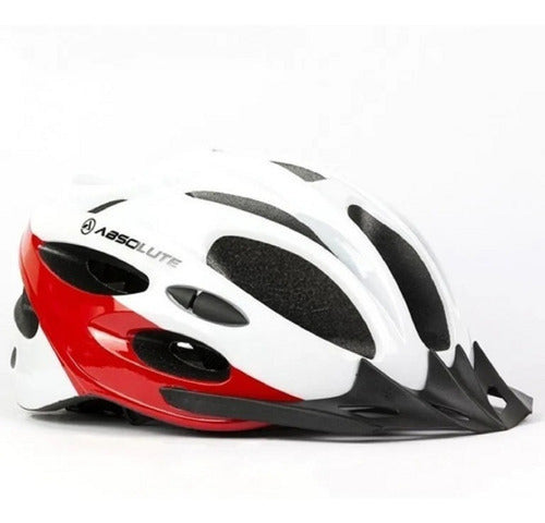 Capacete Ciclismo G Bike Absolute Nero Led Preto Fosco