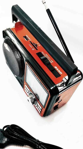 Rádio Portátil Retro Am/fm/sd/mp3/sw Lelong Le-610 Bivolt