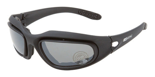 Óculos Tático Tarek Ntk 4 Lentes Proteção Uv Airsoft Tiro