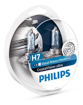 Lâmpada Farol Cristal Vision Ultra - c/ 2 Philips