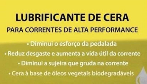 Óleo Lubrificante Algoo Lube Cera Corrente 200ml Mtb Speed