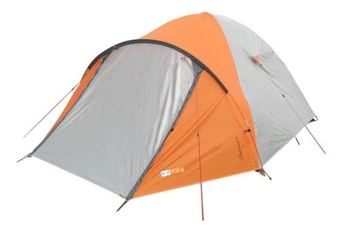 Barraca Camping Katmandu Mosquiteiro 3 a 4 Pessoas Acampamento Azteq