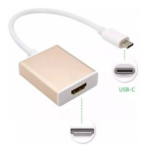 Adaptador Tipo C Para Hdmi 3.1 It-blue