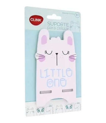 Suporte Para Celular Plástico - 14x8cm - Cb1523 -  Gatinho