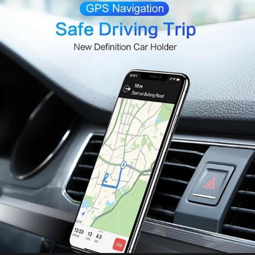 Suporte Celular 360 Automotivo Magnético Imã Veicular Carro