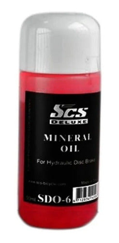 Óleo Mineral Para Freio Hidráulico De Bicicleta Sdo-6 50ml