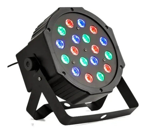 Luz Led Strobo Rgb Festa Balada Profissional Luatek Lk-183