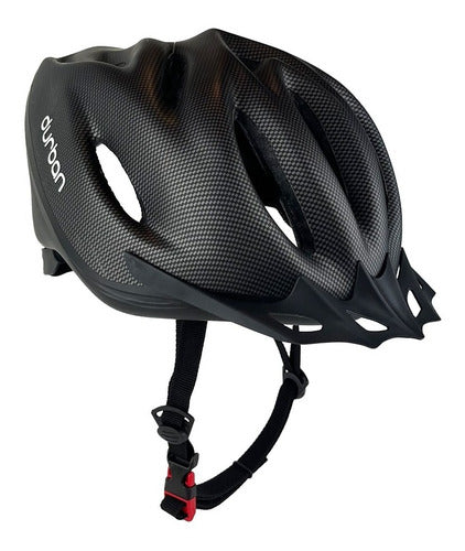 Capacete De Ciclismo Durban Estampa Em Carbono Bike Adulto