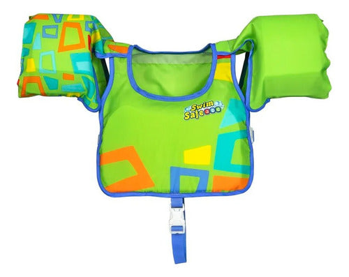 Colete Com Espuma Sereia Da Bestway De 3 A 6 Anos Tubarão