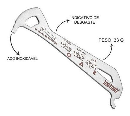 Medidor De Desgaste Corrente Bike Ice Toolz 62c3 Promoção