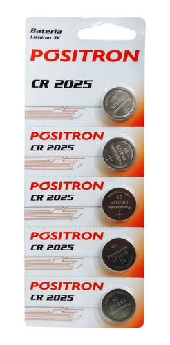 Bateria Cr2025 P/Radio Blister C/5 - Positron