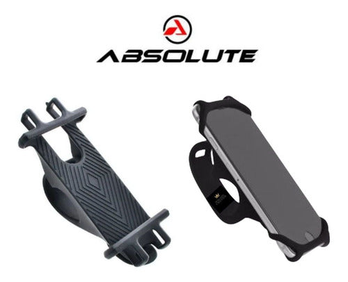 Suporte Celular Bicicleta Bike Moto Absolute Silicone