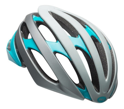 Capacete Ciclismo Bell Stratus Mips Cinza / azul 55-59cm M