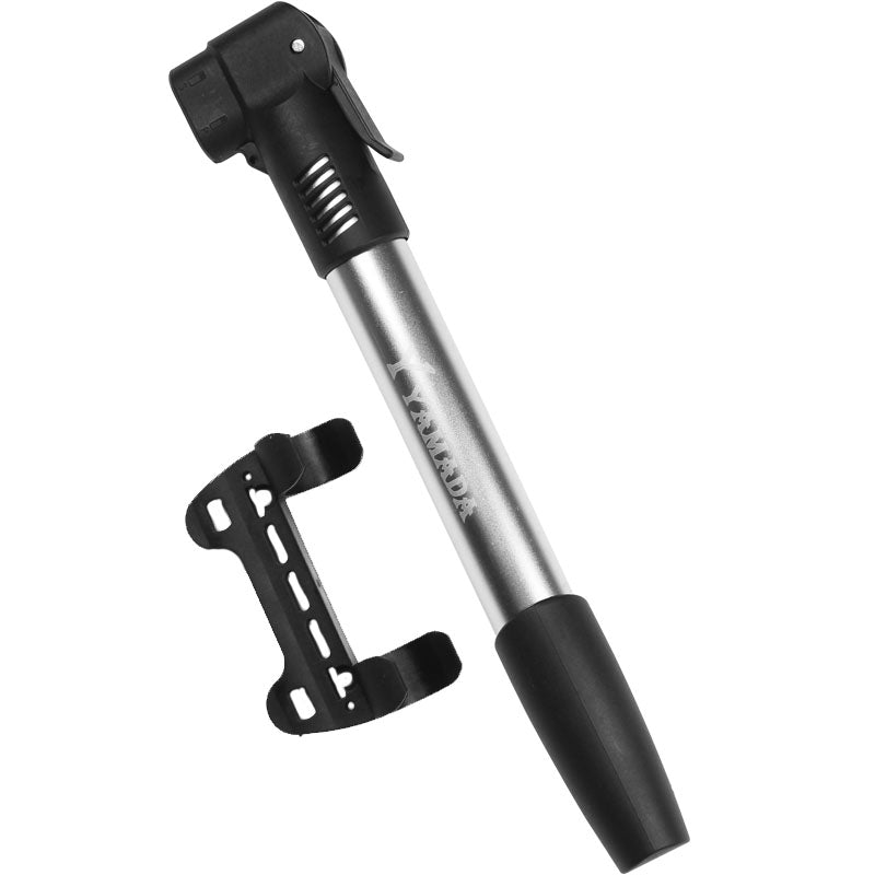 Bomba de Ar Mini Pump Alumínio/Nylon com Suporte