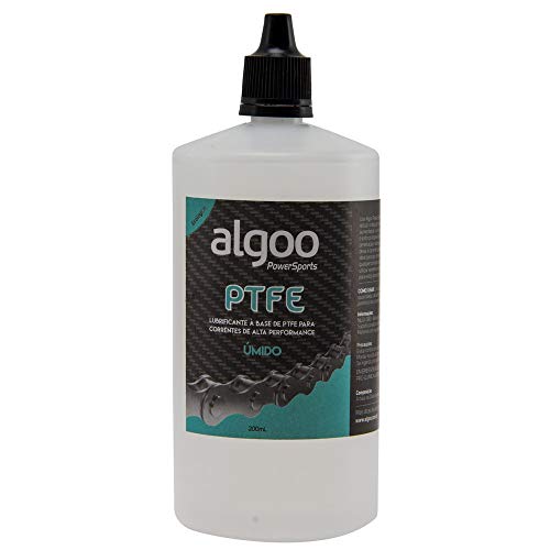 Lubrificante Para Corrente De Bike Algoo Ptfe Úmido 200ml