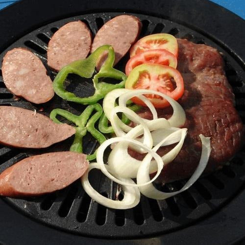 Chapa Grill Para Fogareiro Fogão Camping Pesca Griller Ntk