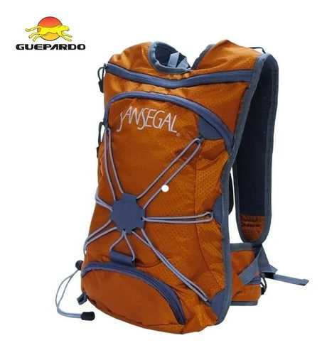 Mochila Hidratação Guepardo Sansegal 6l C/ Refil E Capa