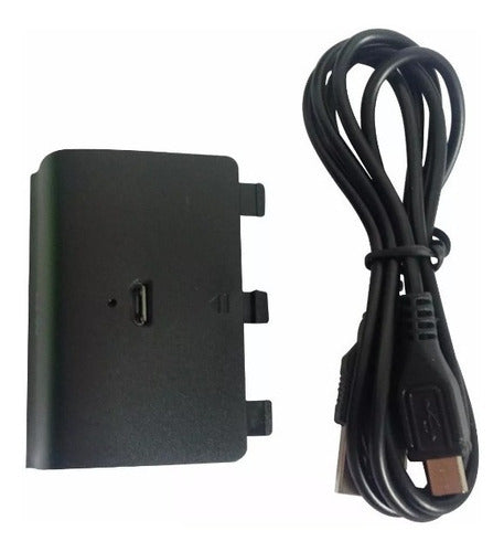 Bateria Cabo Usb Carregador Controle Xbox One Charge Play