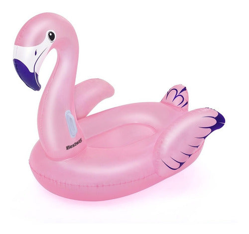 Boia Divertida Flamingo C/ Alça 1,47m X 1,21m Bestway