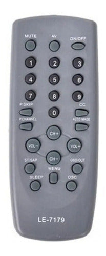 Controle Remoto Para Tv Le-7179