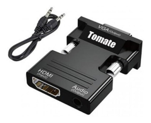 Adaptador Hdmi Vga Audio Tomate Mtv-651