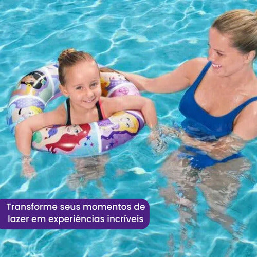 Boia Criança 3 A 6 Anos Piscina Infantil Redonda Princesa