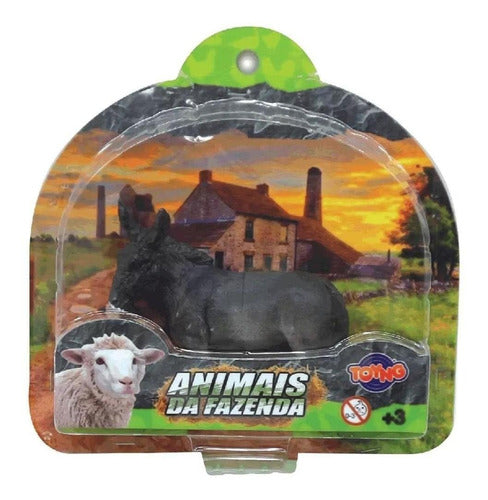 Animais Da Fazenda Toyng Brinquedo Em Miniatura