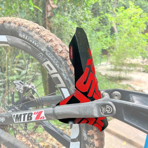 Kit Paralama Bike Mtb Rsd Dianteiro + Traseiro Combo Cores