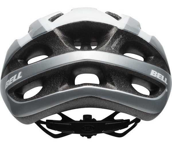 Capacete Ciclismo Bell Crest R Mtb Cinza E Prata U 55-59cm