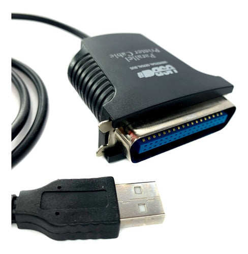 Cabo Paralelo Usb Adaptador Impressora 80cm