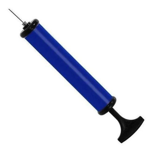 Bomba De Ar Manual Com Bico Para Encher Inflar Bolas
