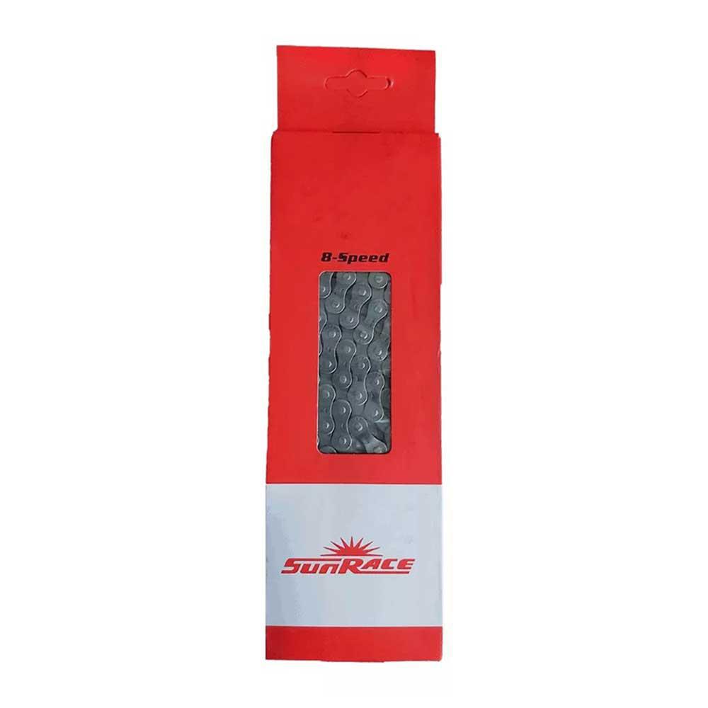 Corrente Sunrace 8V Cnm84 116 Elos Compatível Shimano Sram