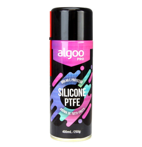 Óleo Lubrificante Algoo Bicicleta Silicone Spray 400ml