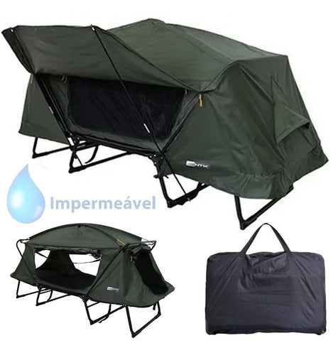 Cama para Camping Tatu Solteiro NTK