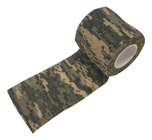 Camo Tape Ntk Tático Fita Adesiva Verde Oliva