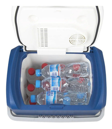 Mini Geladeira Cooler Carro 12v Ntk 24l Frio/quente 20/60c